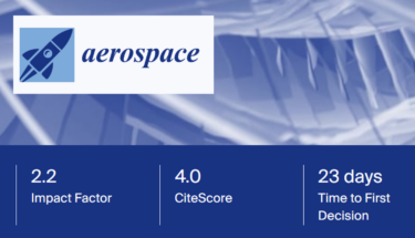 当研究室の 深田 椋也 らの論文が国際ジャーナル（Aerospace）に掲載されました